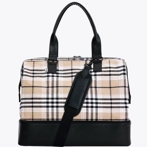 COPY - BEIS The Weekender in Plaid